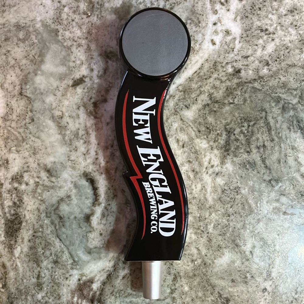 New England Brewing Co. Porcelain 2 Sided Beer Tap Handle